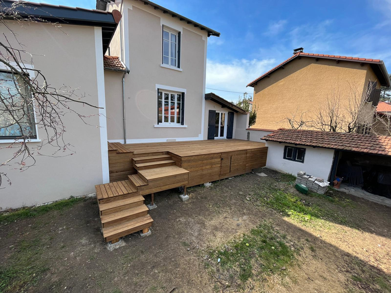 Terrasse Pergola Oullins